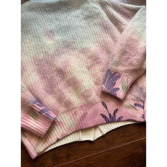 Fangyan Sylphide Dominique Multi Color Mohair Blend Fairytale Cardigan Womens S - Picture 8 of 8